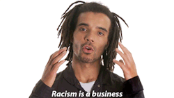 thoughtsofabadgoodgirl:  thefirstagreement:Akala on “Everyday racism: what should we do?”Link (x)    It’s like Drake and Basquiat had a baby