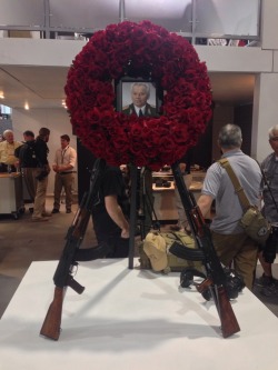 everydaycivilian:  #SHOTSHOW Knights Armament’s tribute to Mikhail Kalashnikov 