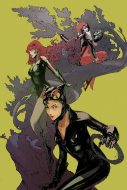 the-catwoman:Gotham City Sirens by Peter V Nguyen 