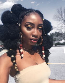 misscameroon10:  Fulani inspired hairstyle ! 🙌🏾 IG : Miss.Cameroon