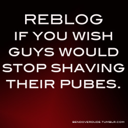 just stop shaving altogether