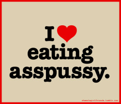 shemalegirlfriends:  I ♥ eating asspussy