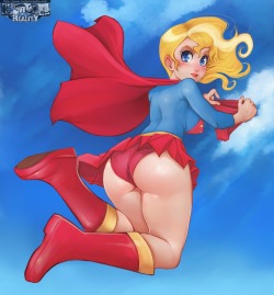 fandoms-females:  Comic Book Vixens Finale - What Happens In The Skies !  ( CartoonReality )   dat super booty~ &lt; |D’‘‘