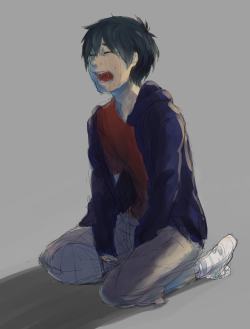 eyecandybutts:   He finally cried for the first time, several days after Tadashi’s death  ha ah idk i just wanted to draw Hiro really cried hard and broke down to pieces after the fact that Tadashi is gone forever :’( i thought it will be so hard
