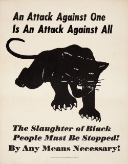 soldiers-of-war:  Black Panther Party posters, by Emory Douglas. Emory Douglas joined the BPP in 1967 and served as Minister of Culture, designing artwork that became potent symbols of the movement. Douglas originally helped with the layout of the Black