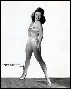 Vera LoveVintage promo photo dated from 1949..