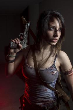 cosplaygonewild:  [PHOTOGRAPHER] Lara Croft Tomb Raider Cosplayer is Space Cat Senpai