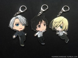 yoimerchandise: YOI x Azu Maker Petite Colle! Acrylic Keychains Original Release Date:May 2017 Featured Characters (8 Total):Viktor, Yuuri, Yuri Highlights:Though this set only features the main trio, the artwork is stellar and - as you can tell from