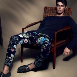 menandfashion:  GUCCI Resort 2015 campaign Ben Allen and Mihai Bran by Mert and Marcus