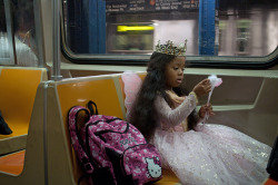 queennubian:  inanorderlyfashion:  The Queen as a Fairy Princess, Halloween NYC 2013 photographed by Channon Simmons  omg she looks like my neice! This is so important. 