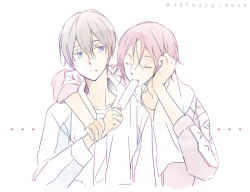 nyanperoona:   Free!by JUSTIS   ※ Permission