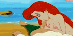 xcartoonx:  Ariel tasting the unconscious Prince