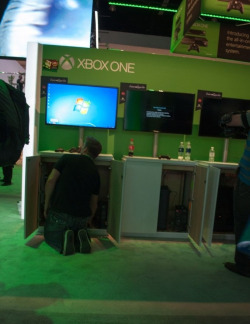 biodeamon:  thelizardgamer:  The latest rumors surrounding the Xbox One are that the demos that Microsoft allowed people to play on at E3 were not running on an Xbox One, but instead running on high-end PCs with Titan graphics cards. If this is the case,