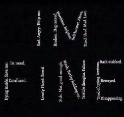 suicide-girl-broken-alone:  Im fine.