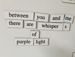 Between You And Me / There Are Whispers Of Purple Light  (Agosto 30, 2012)