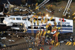 congenitaldisease:  Calls from the Dead - On 12 September, 2008, a train carrying 225 passengers collided with a freight train carrying three crew members in San Fernando Valley, California. A total of 135 passengers were injured and 25 died. One passenge