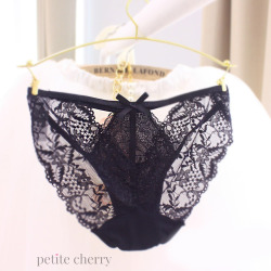insidemydaydream:  Sexy black strappy lingerie bra set from Petite Cherry || SHOP &gt;&gt; http://www.petitecherry.com/collections/jan-2016/products/karina-multi-strap-bra-set-black 