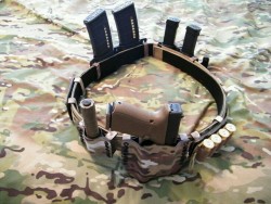 badger-actual:totalharmonycycle:  badger-actual:  Battle belts   Ya need an H Harness for these. I wore 1 for 1 day in Afghanistan without suspenders and my hips were killing me. Strapped on an H Harness and life was good for the rest of my tour.  Makes