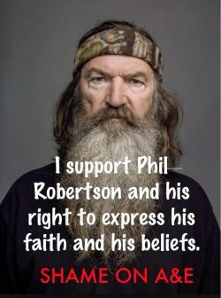 gypsyrose27:  atxbears:  robot-heart-politics:  mamadearr:  bythepowerofthundercunt:  lindsay-looo:  alostcrow:  Sad day when you censor an American Hero! Duck Dynasty needs to move to a TV station where ALL Americans Have Equal Rights! God Bless You
