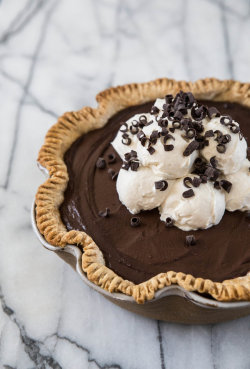 fullcravings:  Chocolate Cream Pie