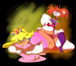 slewdbtumblng:  feathers-butts:  Two thick nerd girls having some good Halloween fun.  And because Maddie couldn’t find any decent boys :C @slewdbtumblng  Maddie gets Thicker and Thicker!   I need this! DX&gt;