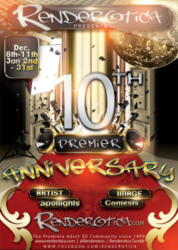 @Renderotica&rsquo;s 10th Premier Anniversary Extravaganza&hellip;.. Full Details at: http://renderotica.com/community/forums.aspx?forumid=2706&amp;threadid=105945