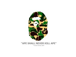 bapeera:  ♦’Ape Shall Never Kill Ape’♦