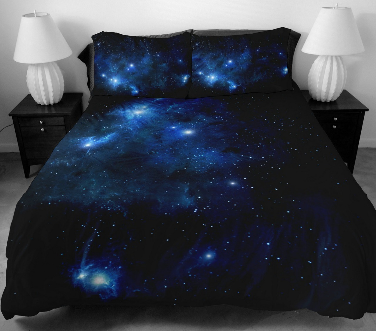 imagine-create-repeat:Check out these gorgeous galaxy bed sets by Anlye! http://anlye.com/