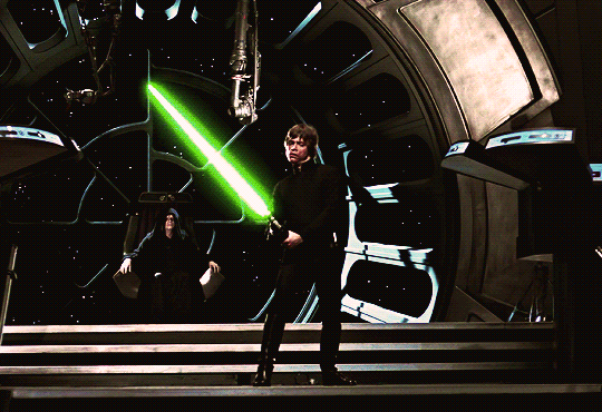 anakin-skywalker:  GREEN LIGHTSABERS represent peace and harmony. Jedi Consulars who use this saber prefer negotiation and meditation as opposed to combat, but possess strong force abilities. Jedi knights that wield this color lightsaber value concord,