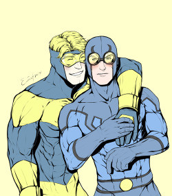 evinist:  My fangirl-sense tell me to draw some boostle, before new52 destroys Ted’s back story.  