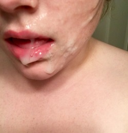 filthylittleidiot:  Filthy’s first wake-up call surprise facial. 