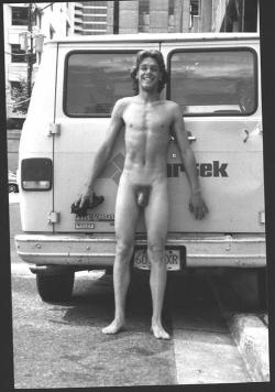 omgnakedmalecelebs:  vintagemaleerotica:  Unknown model &amp; photographer.1970s  Adam Pascal from Rent.