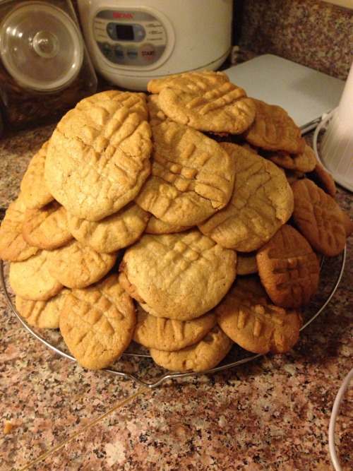 Just baked a shit ton of cookies.