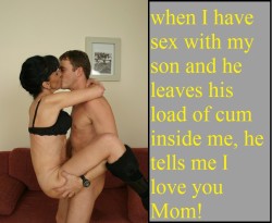 turning66fem:  No better feeling in the world!   Its a sweet and wonderful feeling to know how much my boy loves me while he empties his big balls full of boy cream inside my mommy hole! ;-)