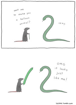mylifeaskriz:  ruineshumaines:  Liz Climo on Tumblr.  this really cheered me up 