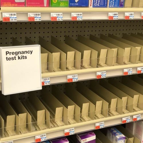 Damn both shelves empty..what y’all been doing? #quarantine #covid19 the condoms shelves were fully stocked!! https://www.instagram.com/p/CAqq-VfF53qcjo5WhpzQxquFiJlhcXXHRi0VRc0/?igshid=e5066b9580na