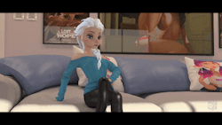 ocboon:  The Ice Queen paid a little visit to the OCBoon casting couch. Download the Full-Length Free Video by visiting the OCBoon patreon page. If this makes you tingle, please consider supporting the creation of more animations like this.