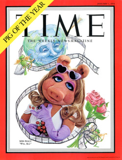 Myfroggylife:  January Art From The 1981 Miss Piggy Cover Fantasy Calendar.