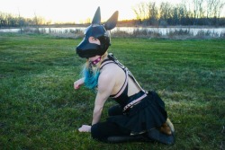 submissivepanties23:My master took me out for a walk and a photoshoot :3 