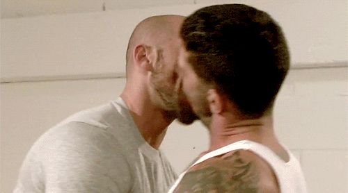 cumsucker2:  kevinfeiges:Aitor Crash and Johnny Hazzard | Butch Dixon   Oh how I miss the feeling of another man’s tongue swirling in my mouth 