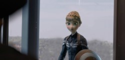 Ultimatemoviefanatic:  Captain America Gets Frozen 