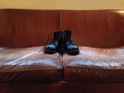 red-wing-shoes-taiwan:  After 12 months of break-in.