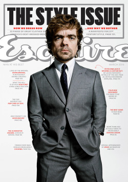 baroniansmythe:  elationandecstasy:  gasstation:  Peter Dinklage - Esquire, March 2014   Rockzzzz.  Half the size, twice the bad-assery, whether in character or not.  He&rsquo;s the man!