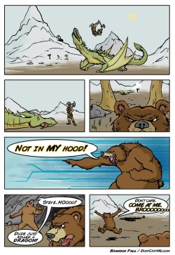 lerzdead:  the stupid bears in skyrim will never stop. lol 