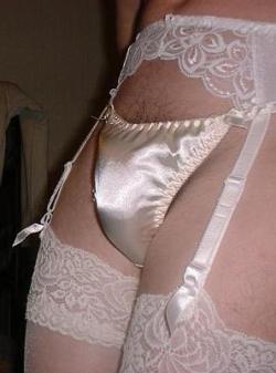 pussynpanties:  My all time favorite…I soo wanna rub that panty covered cock all over my face 