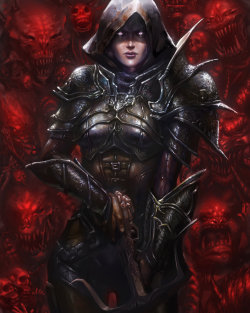 artsofheroes:   Diablo III Fan Art Contest by hart-coco 