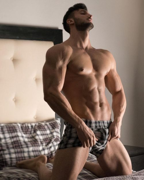 rippedmusclejock:  Ahh this morning rush again… fuck yeaaah!   roided heat