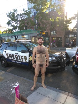 sweet-cocklets:  shortdicks:  new nudist police unit   I would vote for that 