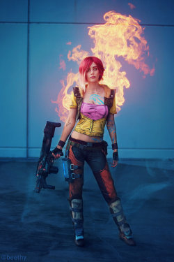 sharemycosplay:  An awesome Lilith from #Borderlands by #cosplayer RadClawedRaid. Photos by Beethy. #cosplayhttps://www.facebook.com/RadClawedRaidhttp://www.facebook.com/pages/Beethy-photography/164054523608933Interviews, features and more. Visit http://w