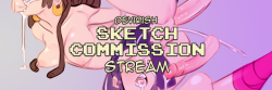 Hello again :) today Wednesday, March 29 I will start with my Sketch commission stream. please join today at 6:00 PM to 12:00 M -5GTM on my channel https://picarto.tv/truedevirish to ask for one pieceAlso, will open 2 spots for sketch commissions if